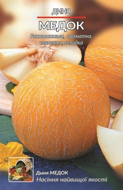 Диня Медок (Врожайна грядка) - 7 г.