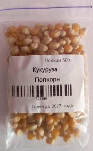 Насіння Кукурудза Поп корн 50 г. (Польща)