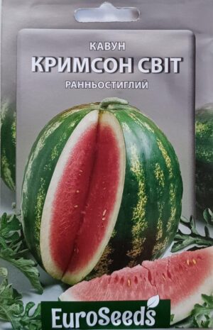 Насіння Кавун Кримсон світ (EuroSeeds) - 8 г.