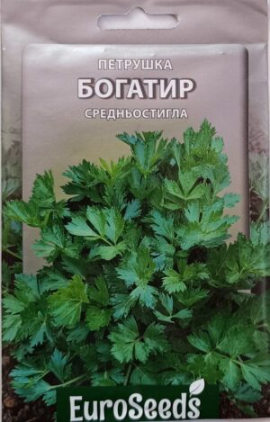 Насіння Петрушка Богатир (EuroSeeds) - 10 г.
