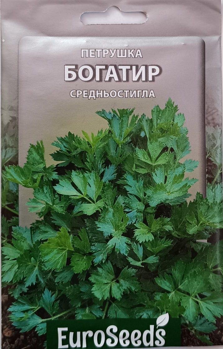 Насіння Петрушка Богатир (EuroSeeds) - 10 г.