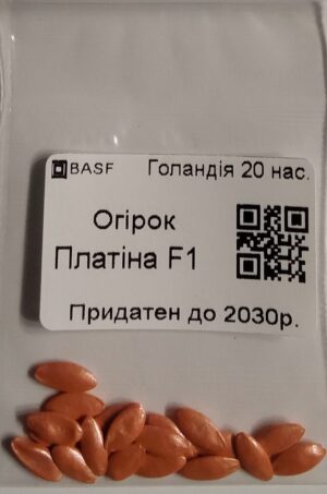 Насіння Огірок Платіна F1 (голландія) - 20 нас.