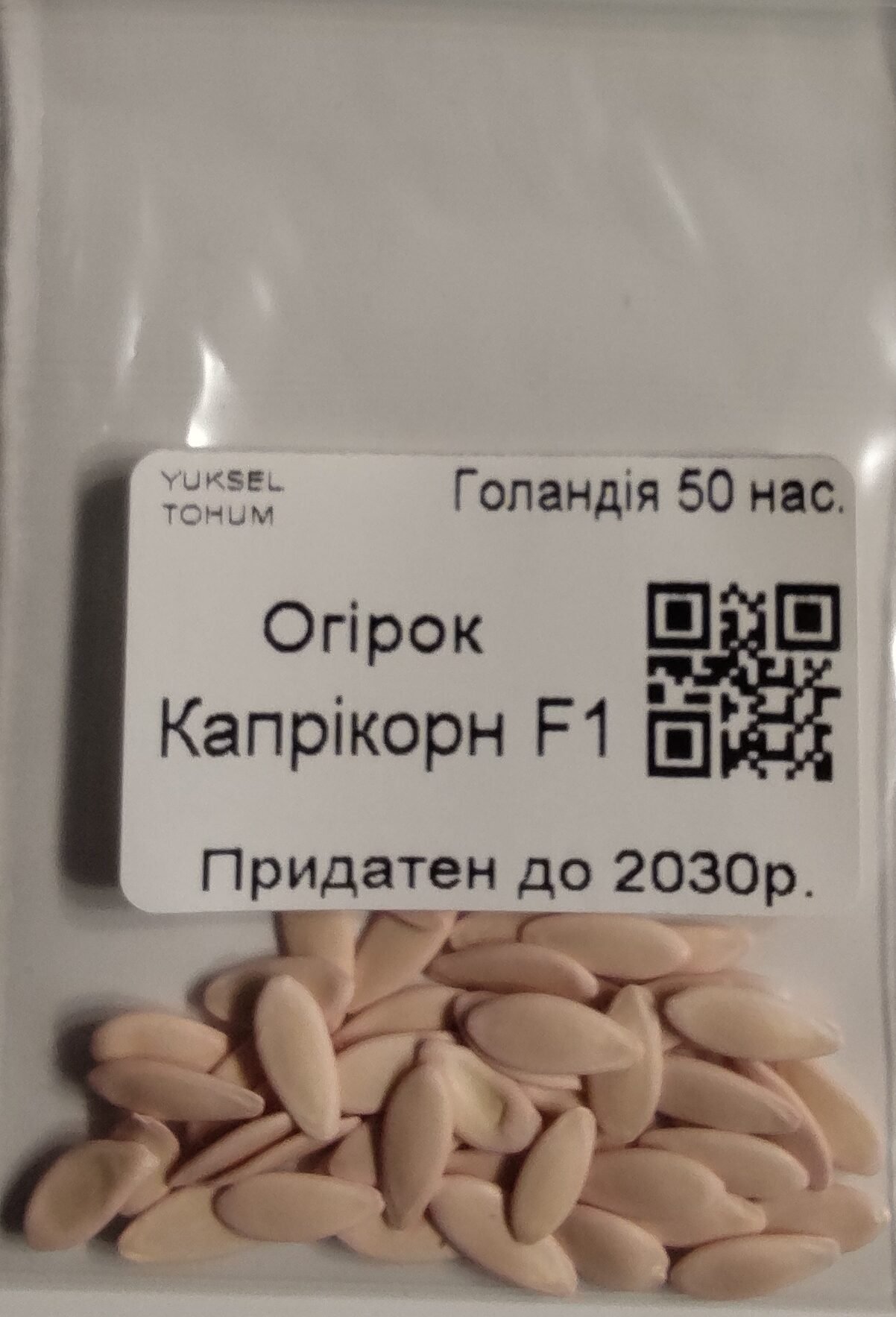 Насіння Огірок Капрікорн F1 (голландія) - 50 нас.