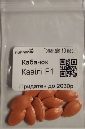 Насіння Кабачок Кавілі F1 (голландія)  - 10 нас.