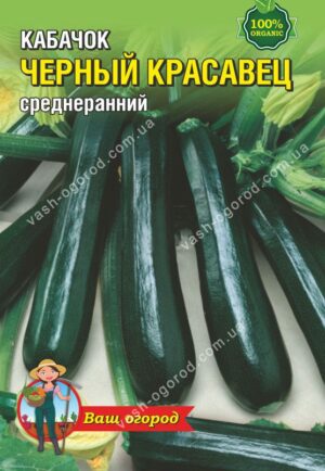 Насіння Кабачок Чорний красень (5 г.)