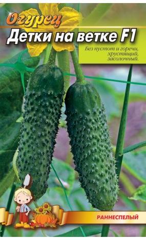 Насіння Огірок Дітки на гілці F1 (малий)