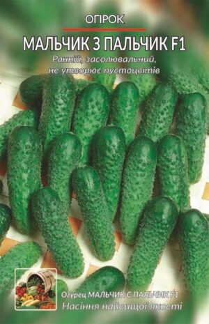 Насіння Огірок Мальчик з пальчик F1 (1 г.)