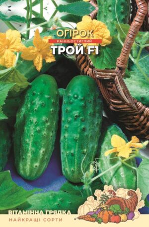 Насіння Огірок Трой F1 (1 г.)
