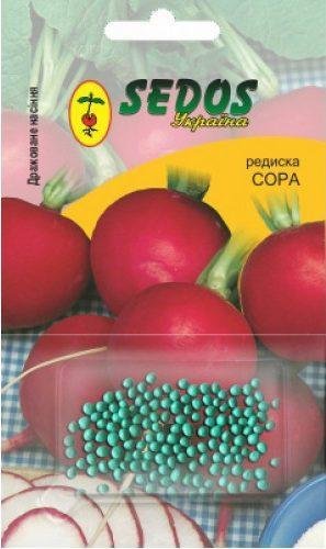 Насіння Редис Сора (драж.) Sedos