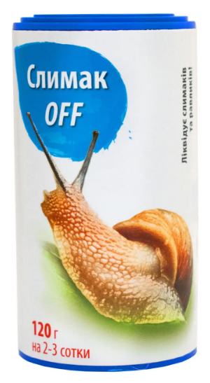 Слимак Офф 120 г. туба