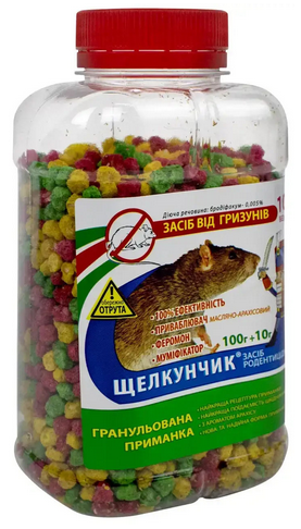 Щелкунчик гранула (мікс) в Пет пляшці 110 г