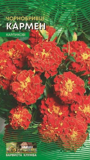 Насіння Чорнобривці Кармен (2 г.)
